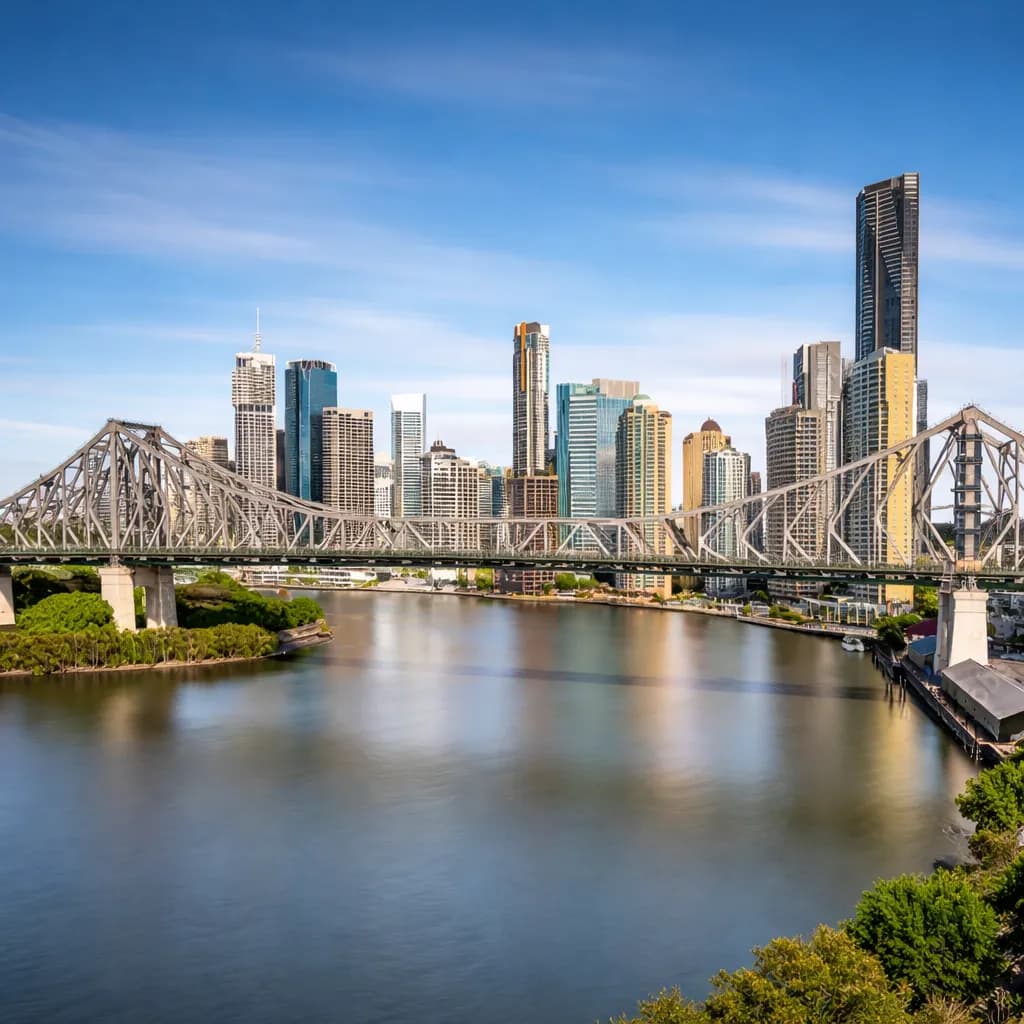 Brisbane city skyline